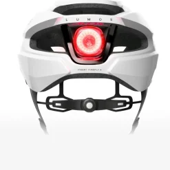 Lumos Ultra Fly MIPS Helm + Firefly Helmlicht - Phantom White