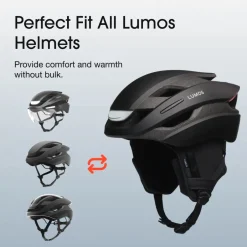 Mutsen En Doeken < Lumos Ultra Winter Kit - Thermiche Onderhelm - zwart