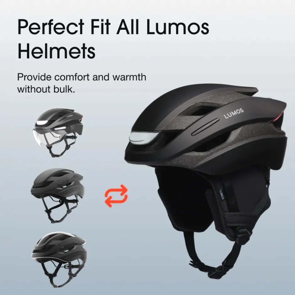 Mutsen En Doeken < Lumos Ultra Winter Kit - Thermiche Onderhelm - zwart
