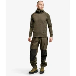 Shirts & Midlayers < Lundhags Tived erino Hoodie Heren - Foret Green 67200