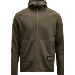 Shirts & Midlayers < Lundhags Tived erino Hoodie Heren - Foret Green 67200
