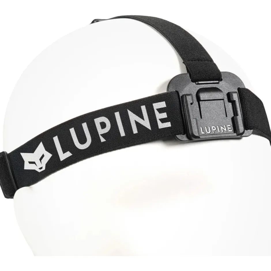 Hoofdlampen & Helmlampen|Hoofdlampen & Helmlampen < Lupine FrontClick Hoofdband - zwart