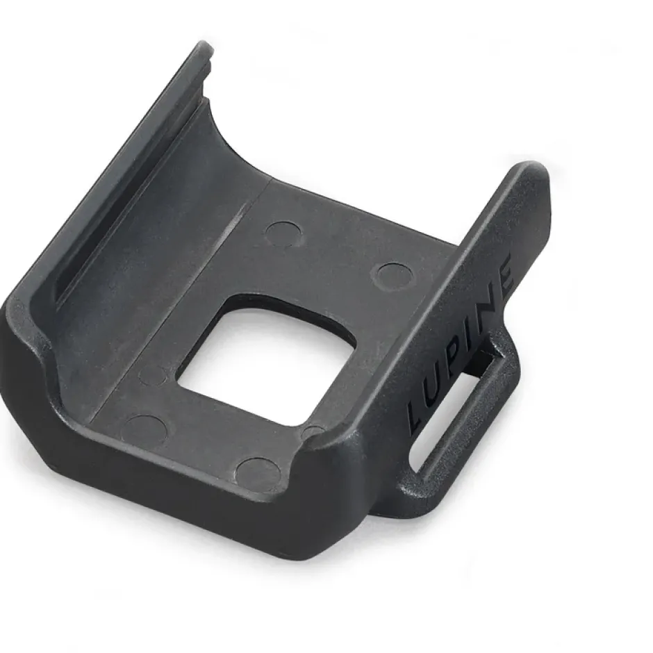 Verlichting Accessoires < Lupine FastClick Accu-Helmhouder