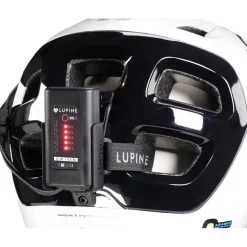 Verlichting Accessoires < Lupine FastClick Accu-Helmhouder