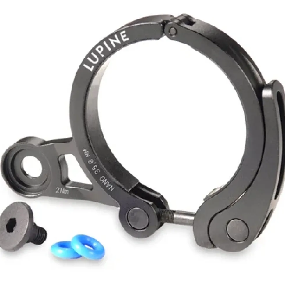 Lupine Snelspanner-Stuurbevestiging voor SL Nano-Lampkop - 35mm