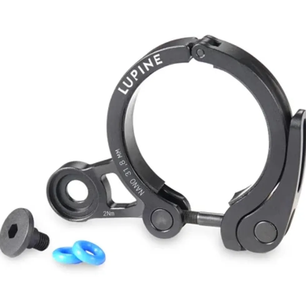Lupine Snelspanner-Stuurbevestiging voor SL Nano-Lampkop - 31,8 mm