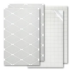 Luxshield Reflecterende Sticker Diamond - groot - zilver