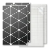 Luxshield Reflecterende Sticker Triangles - groot - zwart