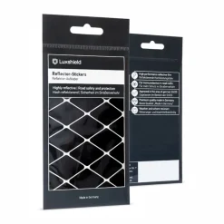 Luxshield Reflecterende Sticker Diamond - groot - zwart
