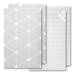 Verlichting|Reflectoren < Luxshield Reflecterende Sticker Triangles - groot - zilver