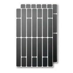 Verlichting|Reflectoren < Luxshield Reflecterende Sticker Stripes - zwart
