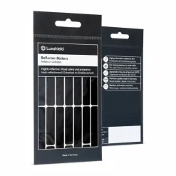 Verlichting|Reflectoren < Luxshield Reflecterende Sticker Stripes - zwart