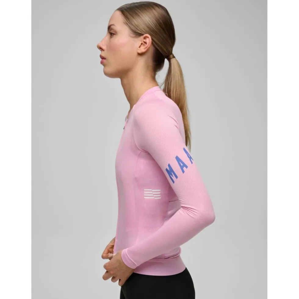 MAAP Aeon Fietsshirt met Lange Mouwen Dames - musk