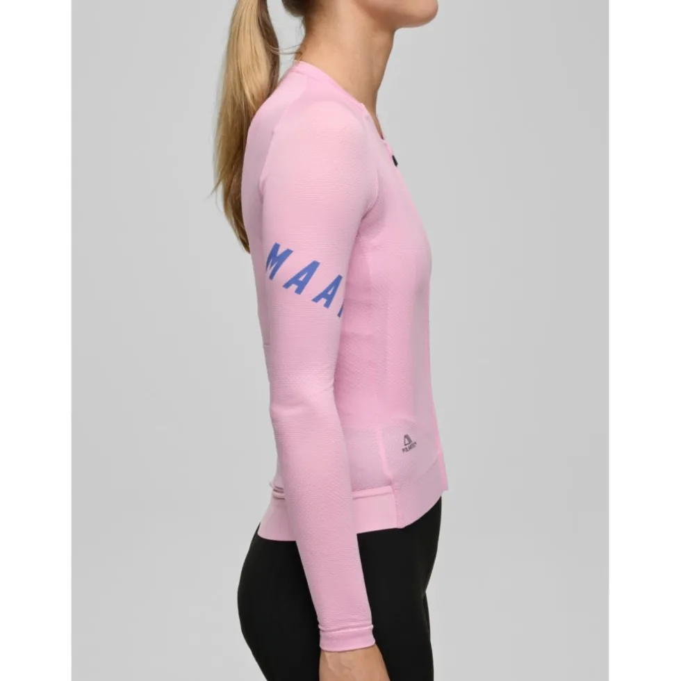 MAAP Aeon Fietsshirt met Lange Mouwen Dames - musk