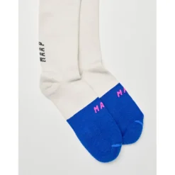 MAAP Division Merino Sokken - fog/rgb blue