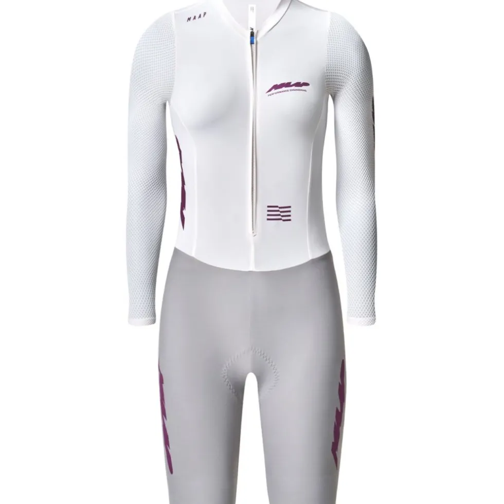 MAAP Eclipse Pro Racebody met Lange Mouwen Dames - antarctica/midnight