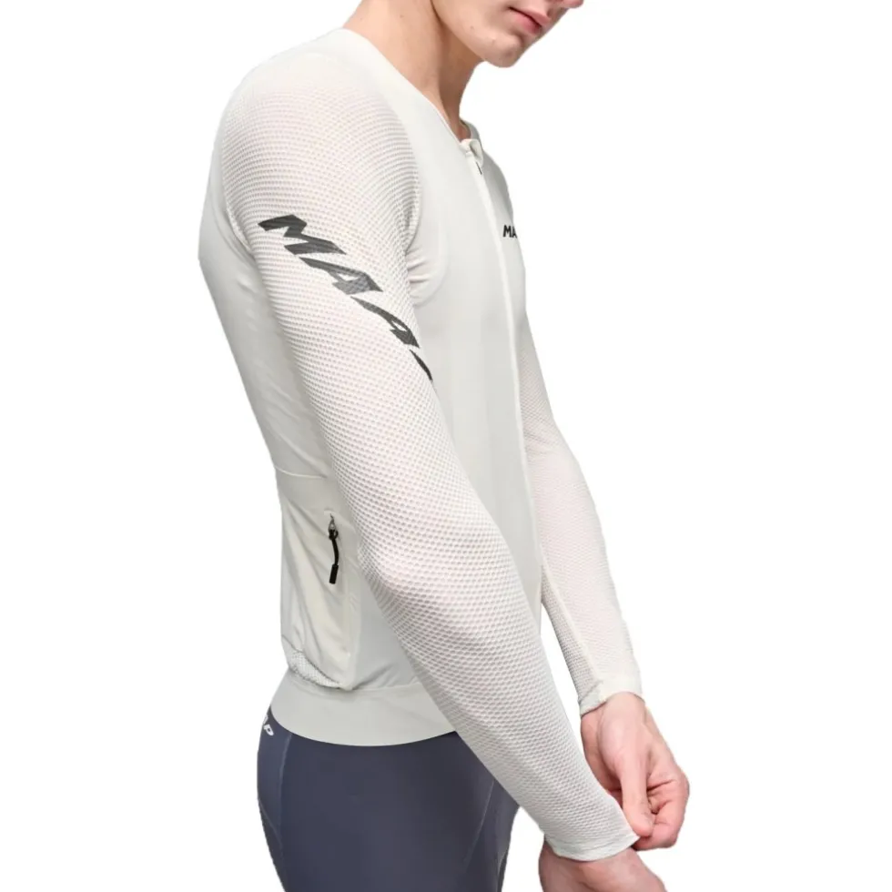 MAAP Emerge Fietsshirt met Lange Mouwen Heren - vapour