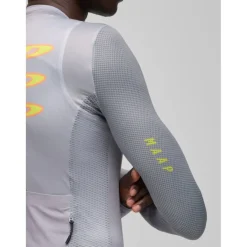 MAAP Pulse Pro Air 3.0 Langmouwen shirt voor heren - platinum grey