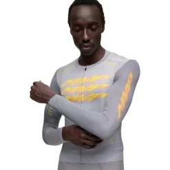 MAAP Pulse Pro Air 3.0 Langmouwen shirt voor heren - platinum grey
