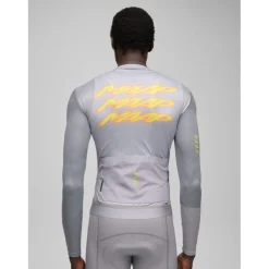 MAAP Pulse Pro Air 3.0 Langmouwen shirt voor heren - platinum grey