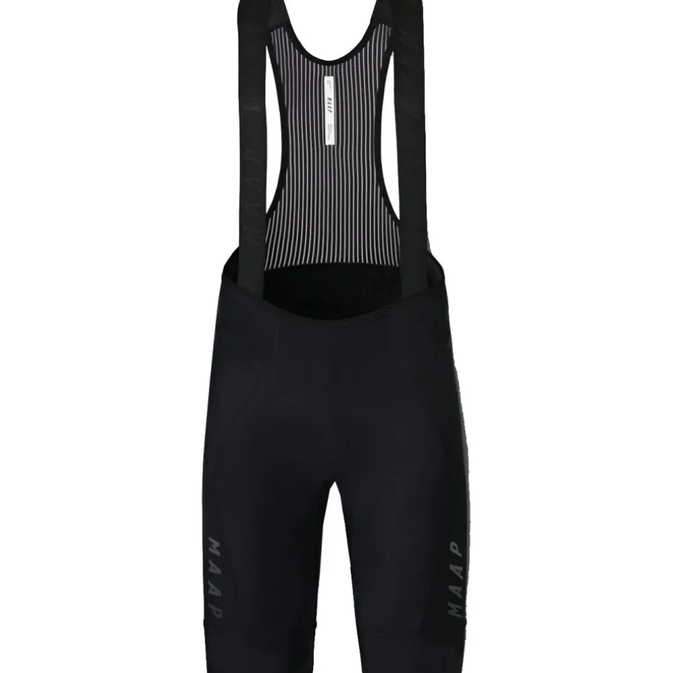 MAAP Team Bib Evo Shorts met bandjes voor heren - black/black