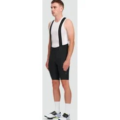 MAAP Team Bib Evo Shorts met bandjes voor heren - black/black