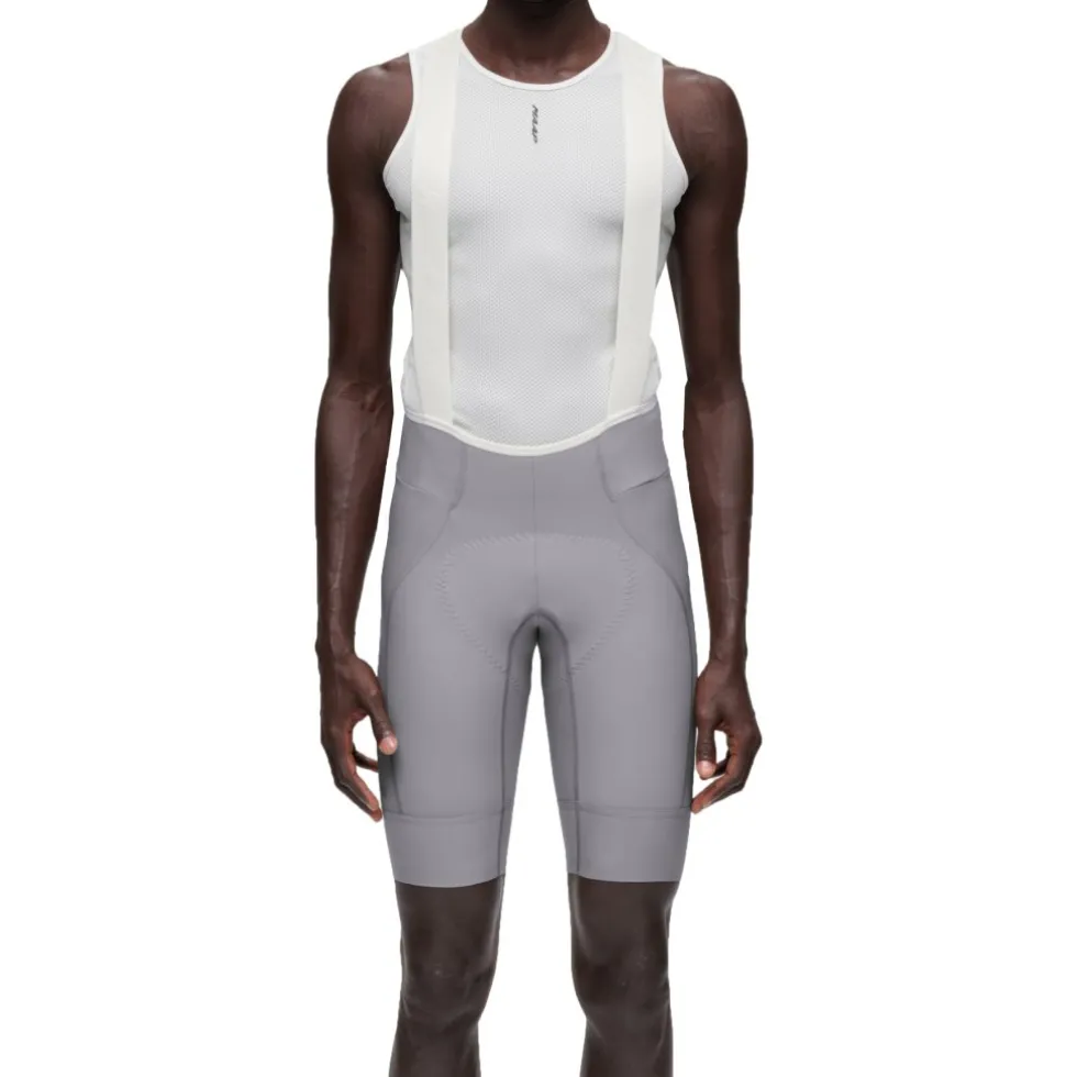 MAAP Team Bib Evo Shorts met bandjes voor heren - titanium