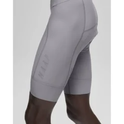 MAAP Team Bib Evo Shorts met bandjes voor heren - titanium