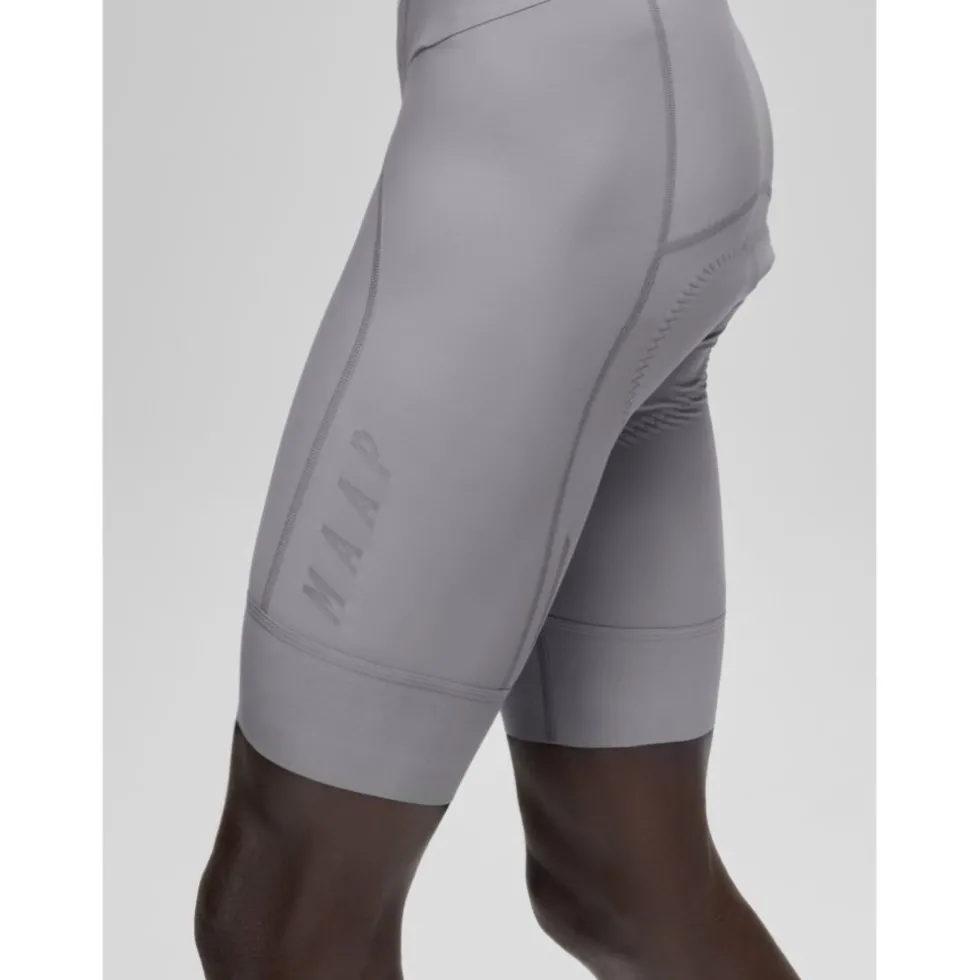 MAAP Team Bib Evo Shorts met bandjes voor heren - titanium