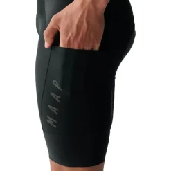 MAAP Team Evo Cargo Fietsshort met Bretels Heren - zwart