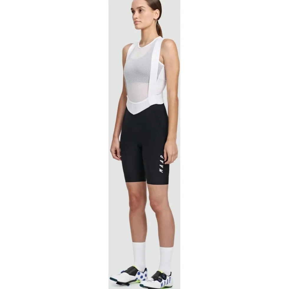 MAAP Team Evo Fietsshort met Bretels Dames - black/white