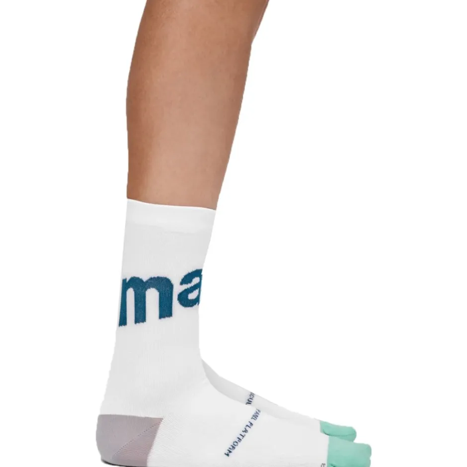 Fietssokken < MAAP TM Team Sokken - white