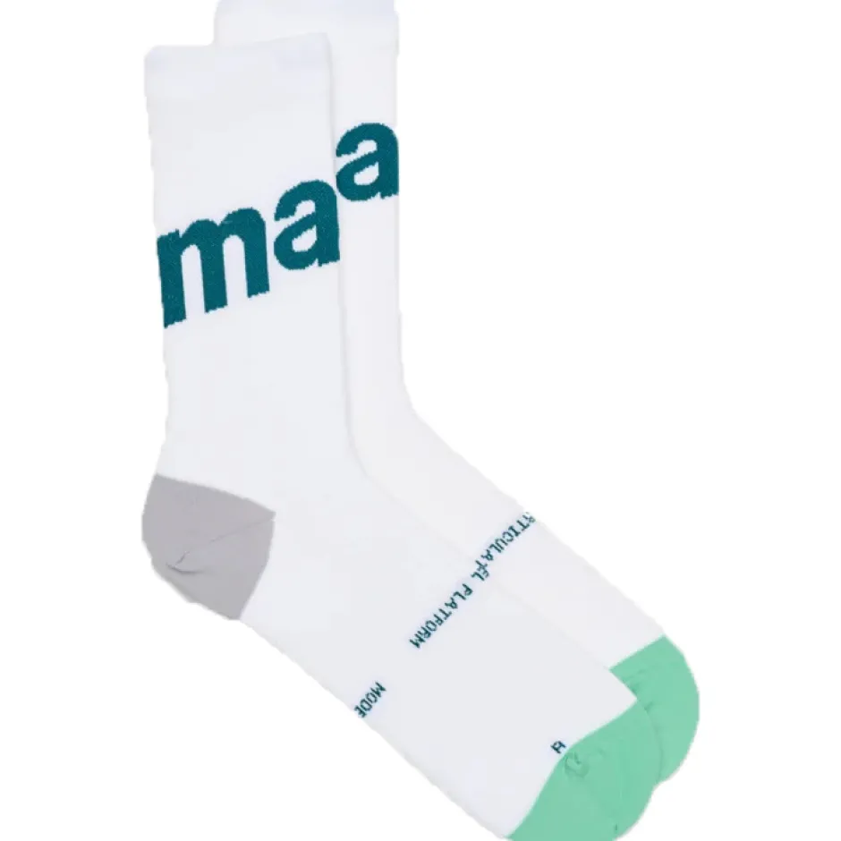 Fietssokken < MAAP TM Team Sokken - white
