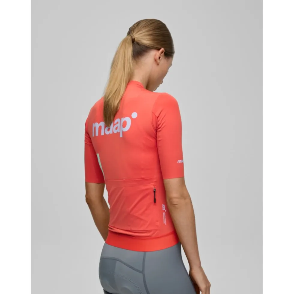 MAAP Training 2.0 Fietsshirt met Korte Mouwen Dames - washed red