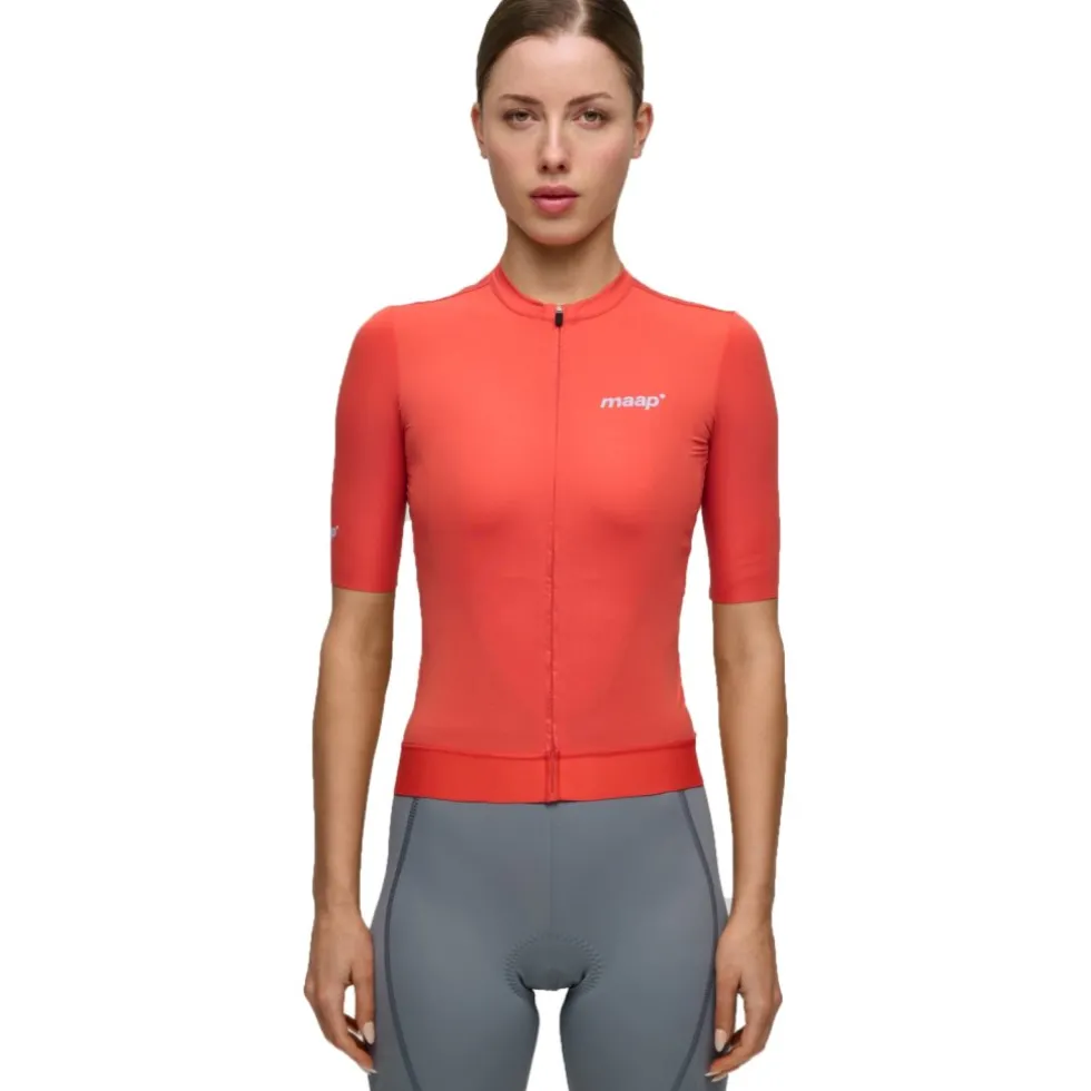 MAAP Training 2.0 Fietsshirt met Korte Mouwen Dames - washed red
