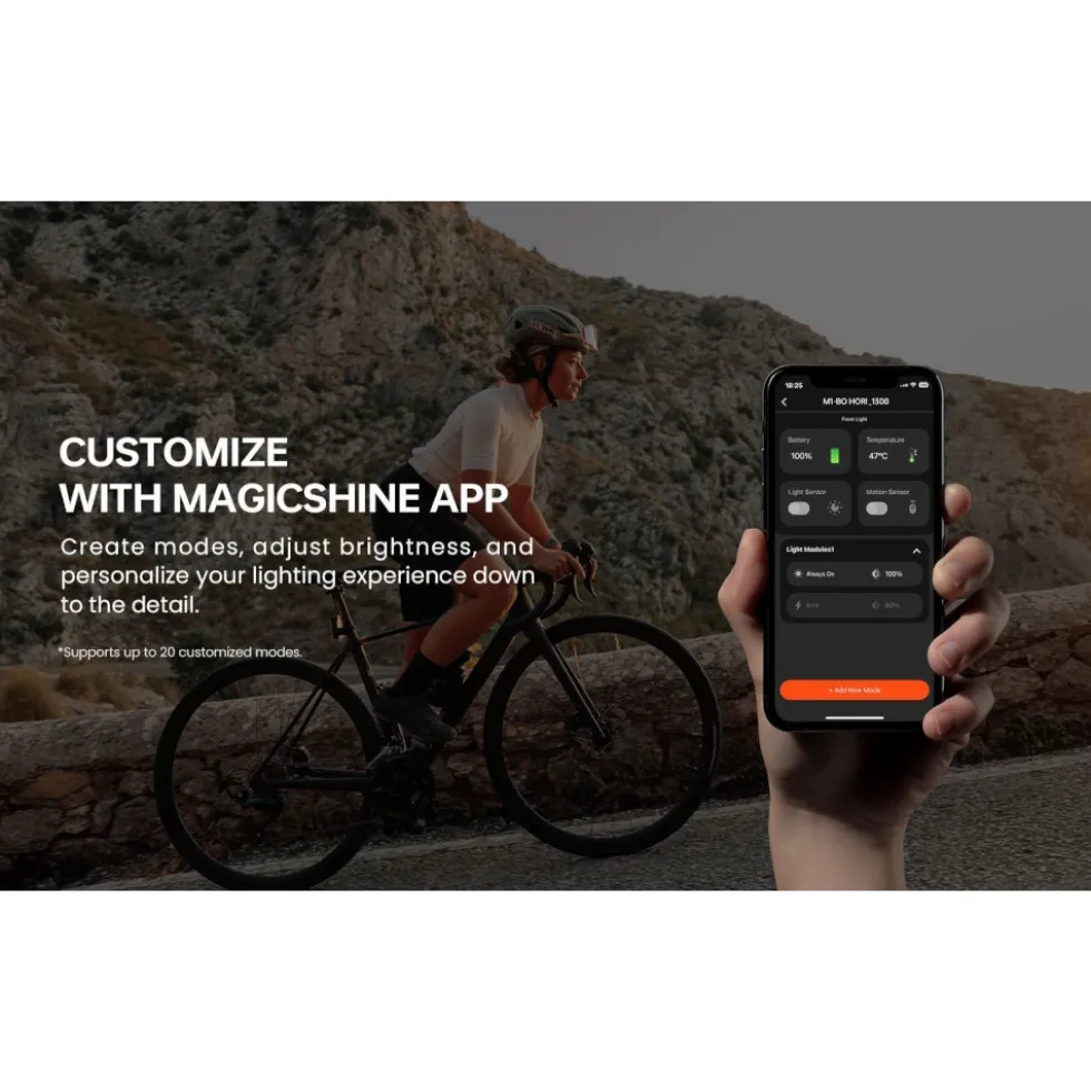 Magicshine HORI 900 Fietslamp Vooraan - zwart