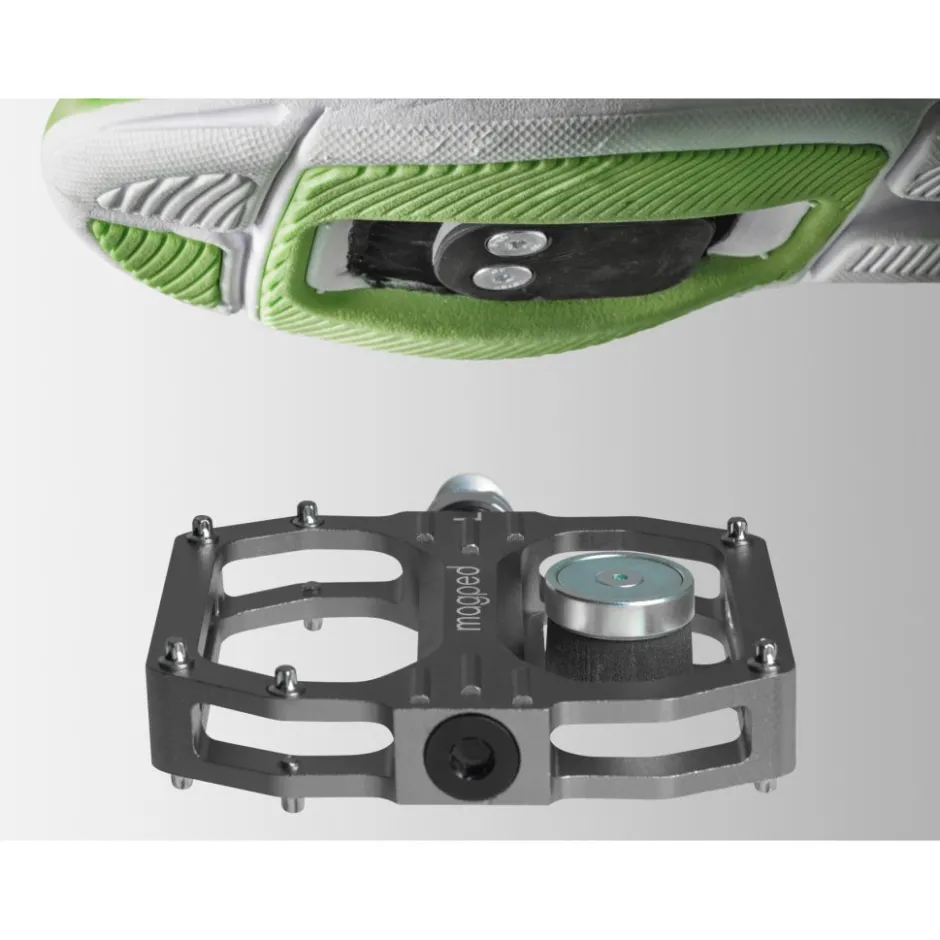 Klikpedalen < Magped SPORT2 Magneetpedalen - 100N | grey