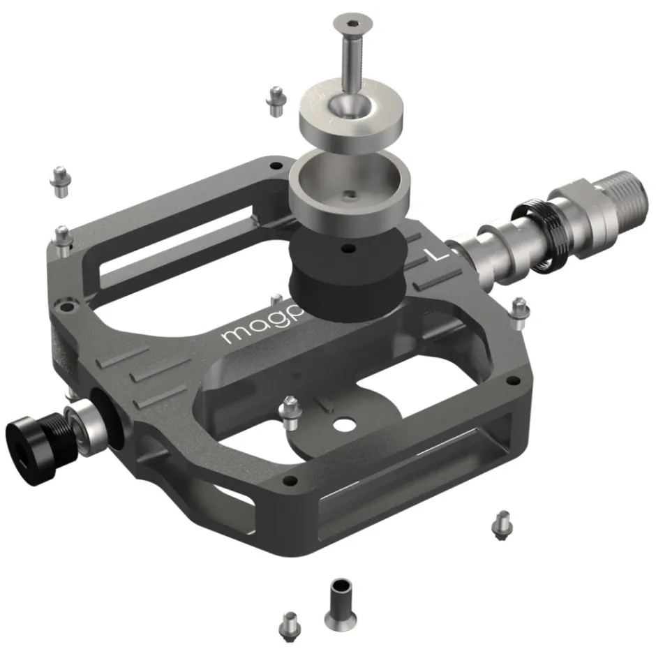 Klikpedalen < Magped SPORT2 Magneetpedalen - 100N | blue