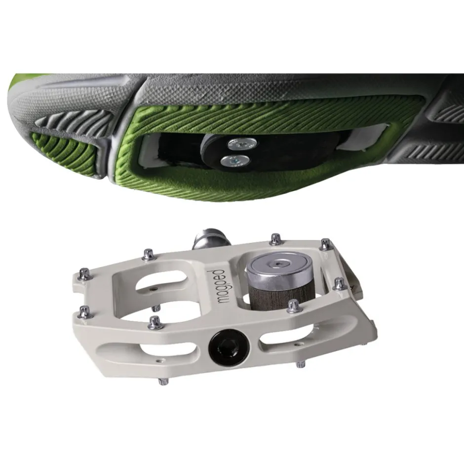 Klikpedalen < Magped ULTRA2 Magneetpedalen - 150N | lichtgrijs