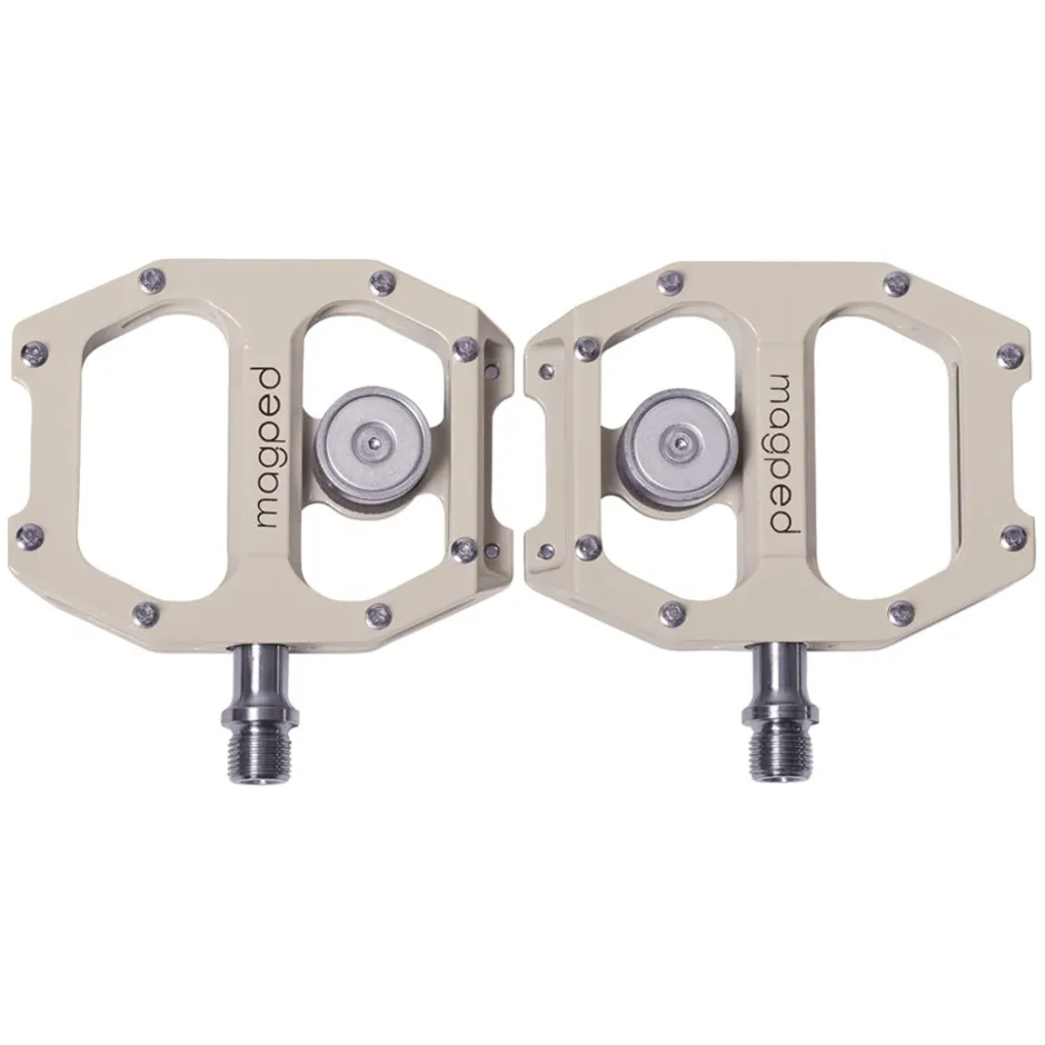 Klikpedalen < Magped ULTRA2 Magneetpedalen - 150N | lichtgrijs