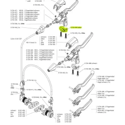 Magura Brake Lever Clamp, without bolts - silver