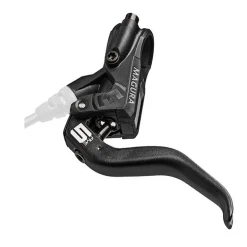 Magura 2-Finger Aluminum Brake Lever for MT5 Disc Brakes from MY2015 - 2700533 - black