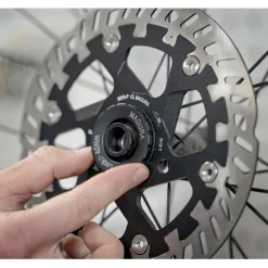 Magura MDR-P remschijf - centerlock - black/silver