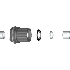 MAHLE X20 Freewheel Set | Shimano Microspline Aluminium - 60010418003000