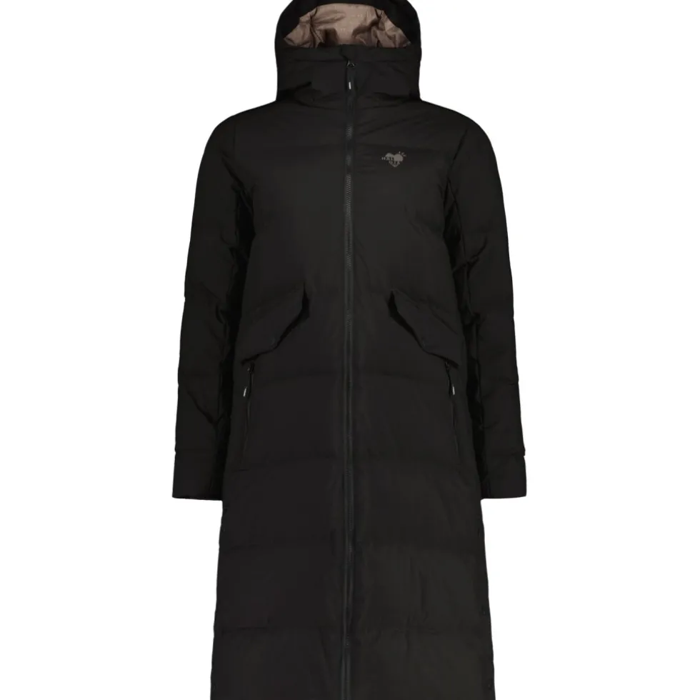 Maloja AnkogelM. Urban ReDown Donzen Mantel Dames - deep black 8833