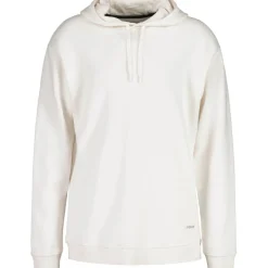 T-Shirts & Tops < Maloja Dro. Organic weat Hoodie Heren - haded white 1148