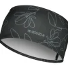 Maloja SchobersteinM. Hoofdband - deep black blossom 1189