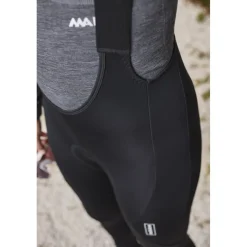Maloja CristallinaM. NOS Cycle Thermo Fietsbroek met Bretels Dames - deep black 8833