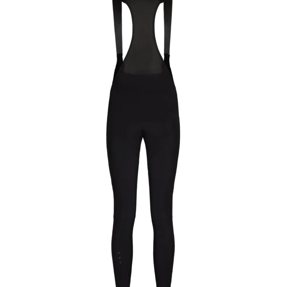 Maloja CristallinaM. NOS Cycle Thermo Fietsbroek met Bretels Dames - deep black 8833