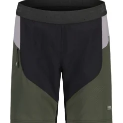 Mtb-Shorts < Maloja FaneM. Gravel hort Dame - deep black multi 8862